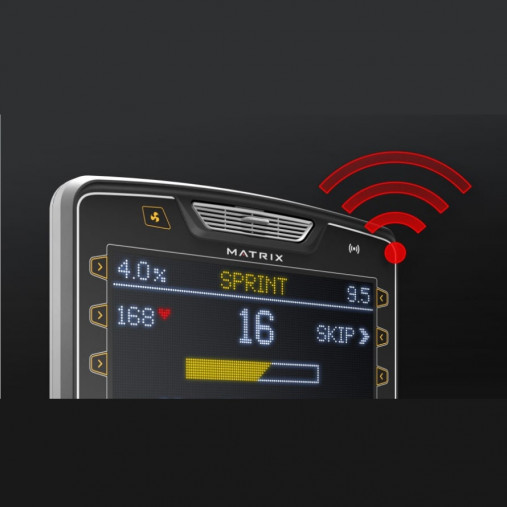 Беговая дорожка Matrix Performance Plus. Консоль Premium LED