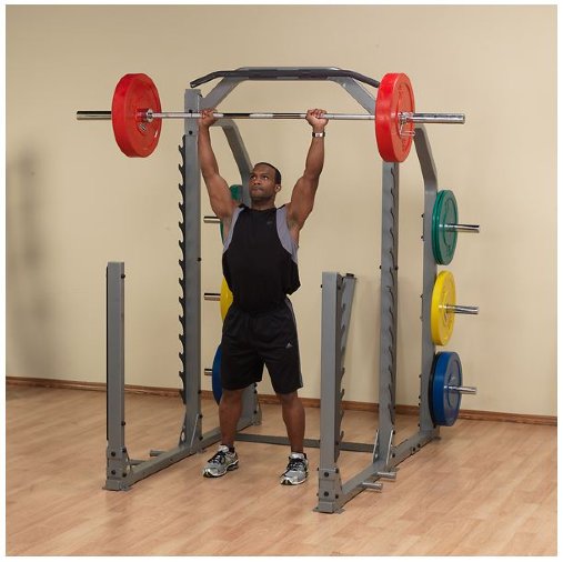 Стойка для жимов и приседаний Body-Solid SMR1000