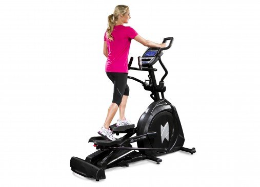 Эллиптический тренажер XTERRA FS5.9e с регулируемыми педалями, наклоном рампы и мультипоручнями