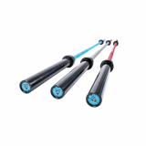 Олимпийский гриф LIVEPRO Men's Cerakote Training Bar 20 кг, красный/черный