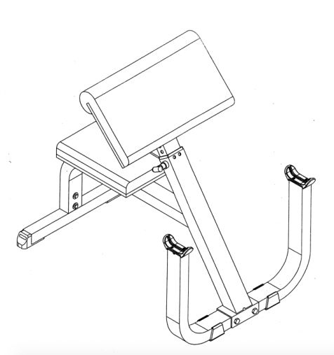 Скамья Скотта Body-Solid ProClub GPCB329 с регулируемой по высоте партой