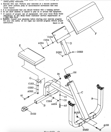 Скамья Скотта Body-Solid ProClub GPCB329 с регулируемой по высоте партой