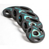 Олимпийский диск в уретане LIVEPRO Urethane Training 2,5 кг, черный/синий