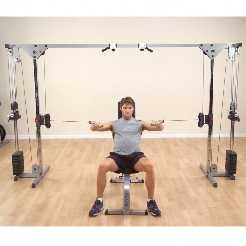 Силовой тренажер кроссовер Body-Solid ProClub GCCO150S со стеками 73 кг.