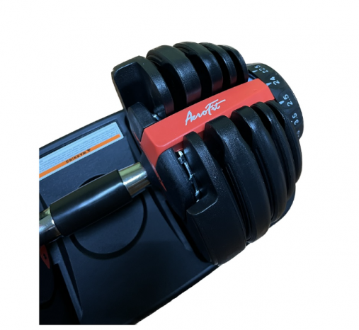 Гантель регулируемая Aerofit 24кг вес от 2,5 кг до 24 кг, AFGRB-24KG