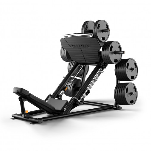Наклонный жим ногами MATRIX Magnum MG-PL70 Тренажер нагружаемый дисками