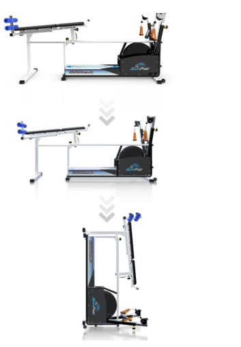 Тренажер для плавания Kayak Pro SwimFAST PRO Ergometr в комплекте с консолью (ANT+ Heart Rate)