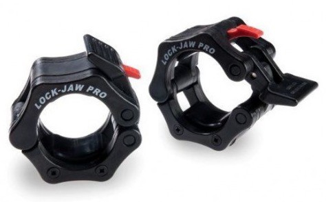 Замок олимпийский со стопорным фиксатором (пара) Body-Solid Lock-Jaw PRO