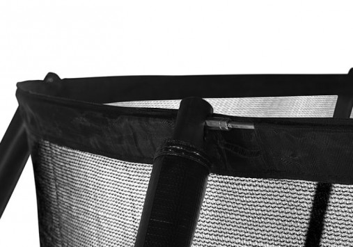 Батут Hasttings Air Game Basketball 10FT (3,05 м) с баскетбольным кольцом + внутренней сеткой и двухсторонним защитным матом (зеленый/синий)