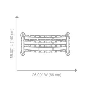 Подставка под хромированные гантели на 12 пар Hoist Beauty Bell Rack CF-3462-3
