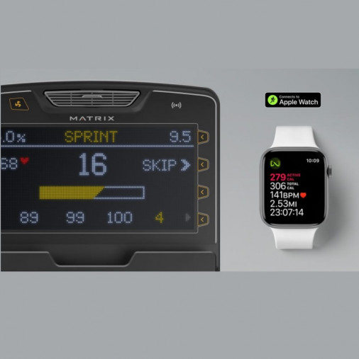 Беговая дорожка Matrix Lifestyle. Консоль Premium LED