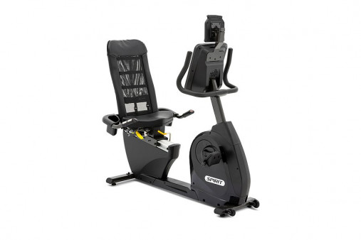 Велотренажер горизонтальный Spirit XBR95 Black (2024) с генератором