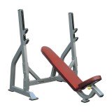 Олимпийская скамья для жима с положительным углом, со стойками AeroFit IF IFOIB