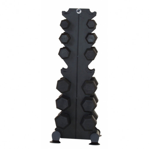 Стойка для гантелей двухсторонняя INSPIRE VDB8 B