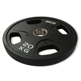 Диск олимпийский черный 20 кг BRONZE GYM полиуретан