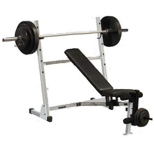 Универсальная скамья со стойками для жима Body Solid POB44