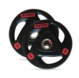 Диск ZIVA олимпийский 10 кг серии ZVO резиновое покрытие (пара)