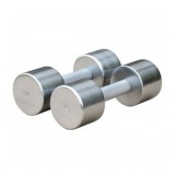 Хромированные  гaнтeли FOREMAN FM/HCD-14KG, пapа