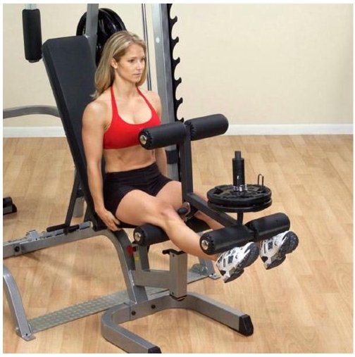 Силовой комплекс на базе 348 машины Смита Body-Solid GS348QP4 (без встроенного стека 90кг)