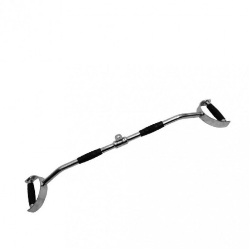 Гриф для тяги LIVEPRO Deluxe Straight Pro-Style Latbar хром/черный