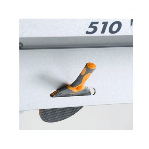 Антивандальный всепогодный стол Cornilleau PRO 510 OUTDOOR (серый) - хранение ракеток