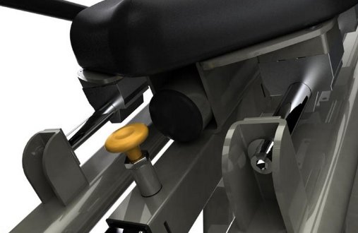 Применение игольчатых подшипников обеспечивает тихую и мягкую работу на всем диапазоне движения