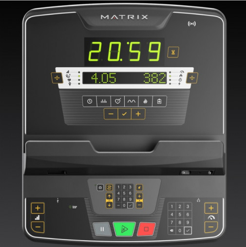 Эллиптический тренажер Matrix Lifestyle. Консоль LED