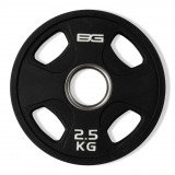 Набор олимпийских дисков 51 мм BRONZE GYM 1,25-20 кг (107,5 кг) с хватами