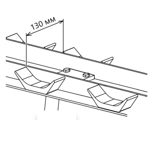 Стойка для хранения 10-ти пар гантелей AFDBR10 Aerofit