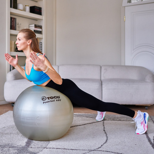 Гимнастический мяч TOGU ABS Powerball 55 см зеленый