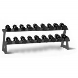 AeroFit AFDBR9 Стойка для хранения 9-ти пар гантелей AeroFit AFDBR9 Стойка для хранения 9-ти пар гантелей