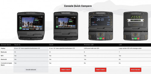 Лестница-степпер Matrix Lifestyle ClimbMill. Консоль Touch XL Base