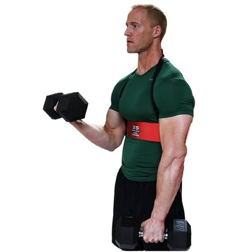 Упор для локтей / Бицепс Бластер (Бицепс Бомбер) для изоляции бицепса 25 YEARS RED Body-Solid BB25 