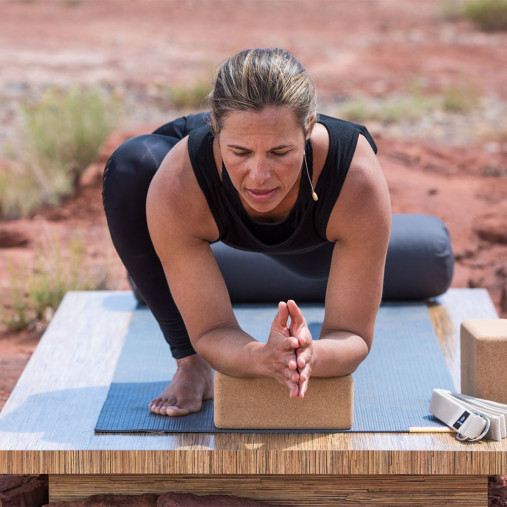 Коврик для йоги HUGGER MUGGER Sticky Mat изумрудный