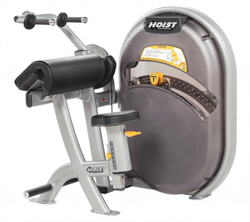 Трицепс сидя HOIST CL-3103 тренажер грузоблочный со стеком 91кг (рама: черный / обивка: черный)