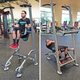 Hoist HF-5962 Турник Пресс Брусья (для зала) серебряный/черный