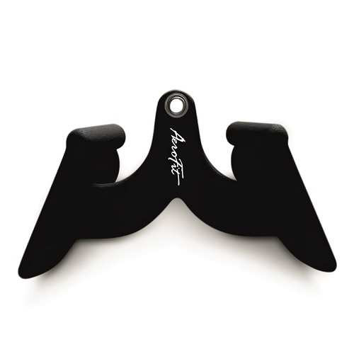 Профессиональная рукоятка для тяги узким хватом 31.5 см Aerofit AFH117 (неопреновое покрытие)