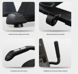 BRONZE GYM R800M Велоэргометр горизонтальный