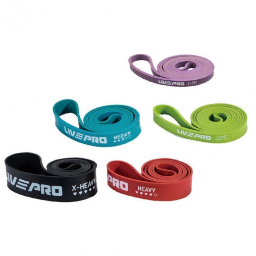 Ленточный амортизатор LIVEPRO SuperBand низкое сопротивление, зеленый
