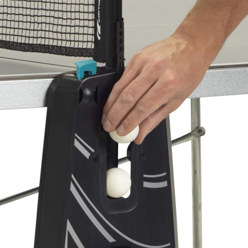 Всепогодный теннисный стол CORNILLEAU SPORT 100X Crossover 4 мм, с сеткой (темно-серый) Всепогодный теннисный стол CORNILLEAU SPORT 100X Crossover 4 мм, с сеткой (темно-серый)