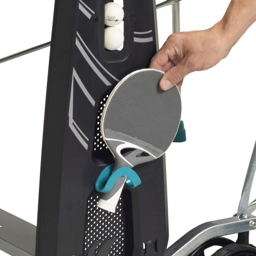 Всепогодный теннисный стол CORNILLEAU SPORT 100X Crossover 4 мм, с сеткой (темно-серый) Всепогодный теннисный стол CORNILLEAU SPORT 100X Crossover 4 мм, с сеткой (темно-серый)