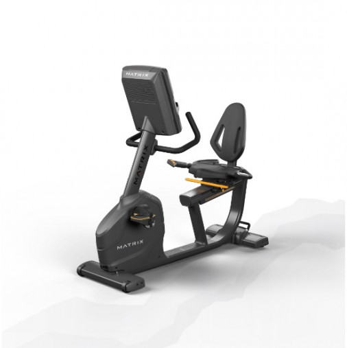 Горизонтальный велотренажер Matrix Endurance. Консоль Premium LED