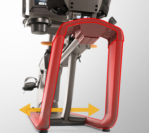 Велоэргометр Matrix R50XUR горизонтальный домашний с 22-дюймовым сенсорным дисплеем