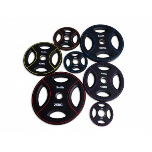 Диск для штанги Smith PUWP12-20 полиуретановый, 20кг Диск для штанги Smith PUWP12-20 полиуретановый, 20кг
