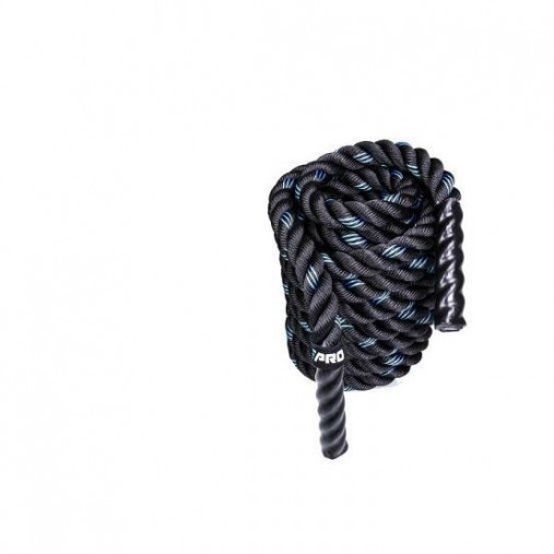 Тренировочный канат LIVEPRO Battle Rope 5 см х 15 м, черный