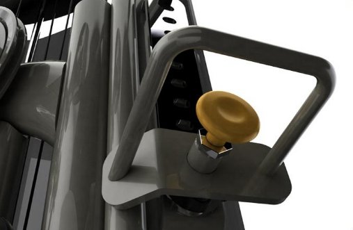 Профессиональный силовой тренажер для выполнения махов ногами