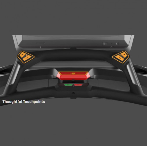 Беговая дорожка Matrix Performance Plus. Консоль Touch Base - сенсорный экран диагональю 16 дюймов
