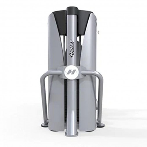 Tpeнaжep грузоблочный HOIST HD-3800 на Приводящие и Отводящие мышцы ног (цвета рамы: черный / обивка: черный), обновленная модель 2025