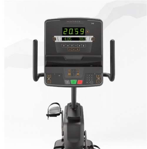 Горизонтальный велотренажер Matrix Lifestyle. Консоль LED