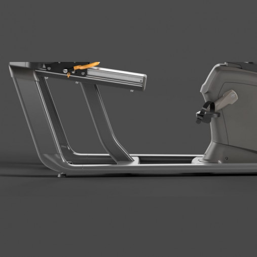 Горизонтальный велотренажер Matrix Lifestyle. Консоль LED